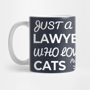 lawyer cat Mug